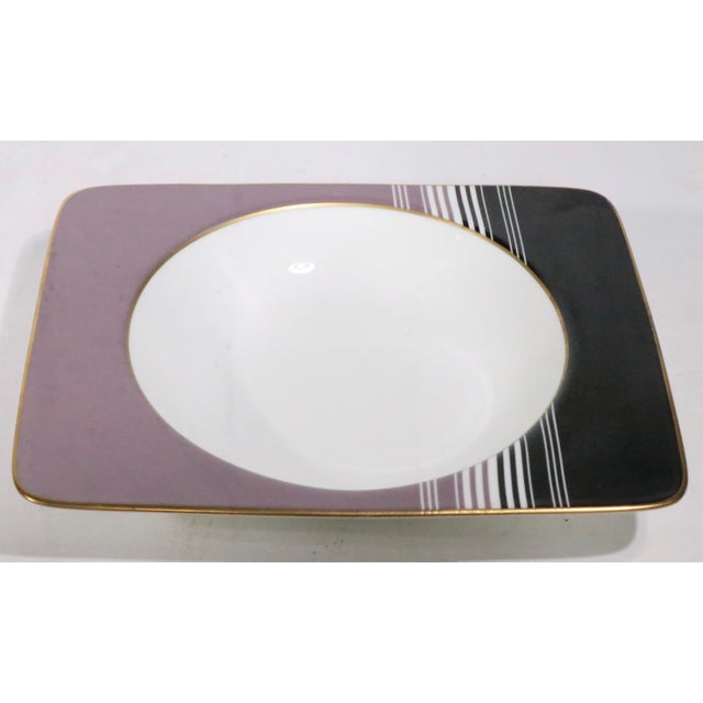 Lavender Late 20th Century Post Modern Soup Bowl Designed by Daniel Hechter For Sale - Image 8 of 9