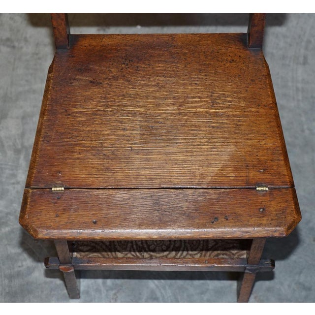 Late 19th Century Antique Arts & Crafts Metamorphic Library Steps, 1880s For Sale - Image 5 of 18