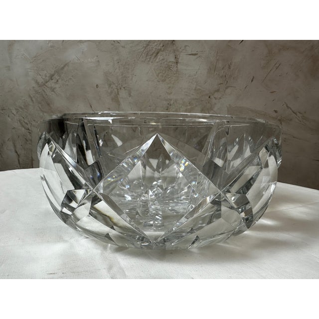 Vintage Crystal Nesting Cups from Saint Louis, 1980s, Set of 2 For Sale - Image 9 of 12