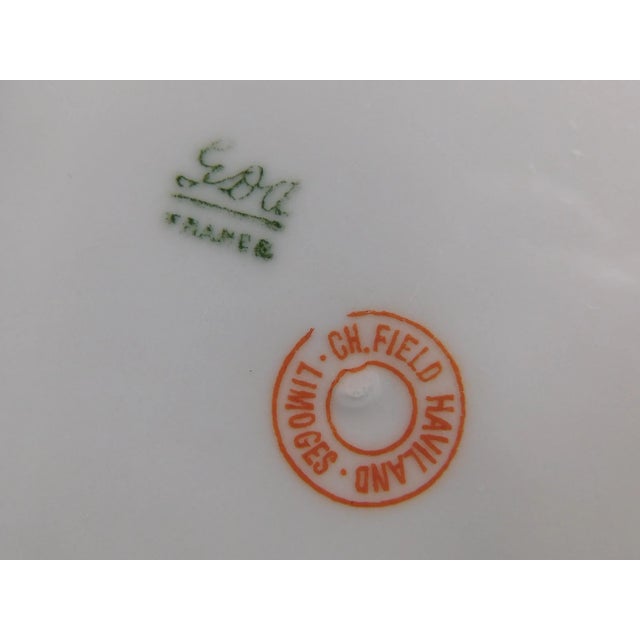 White 1960s Haviland Gerard, Dufraisseix & Abbot Gravy Boat and Underplate For Sale - Image 8 of 8