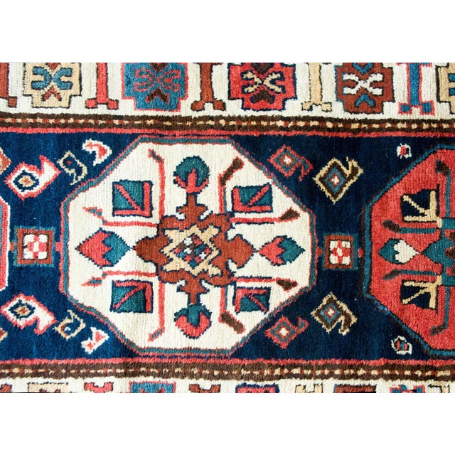 Early 20th Century Persian Kuba Runner For Sale - Image 11 of 16
