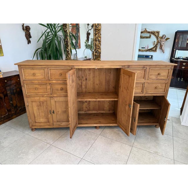 Rustic Shop Chest in Wood For Sale - Image 17 of 18