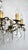 French Brass Crystal Eight-Light Chandelier, 1950s, in Very Good conditions. Designed 1950 to 1959 I have official proof...