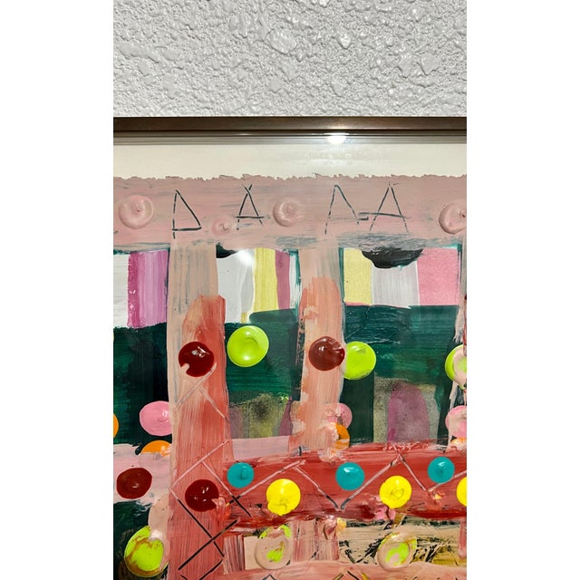 Lynne Golob Gelfman, Abstract Expressionist 1980s Painting Miami Woman Modernist Lynne Golob Gelfman, c.1983 For Sale - Image 14 of 18