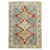 Fine Blue Red Antique Persian Senneh Rug - 3'5" x 5' For Sale In New York - Image 6 of 18