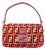 Vintage Fendi Red Velvet Baguette by Fondazione Lisio | Rare | 1997 For Sale
