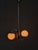 Czech Art Deco Chrome and Glass Chandelier, 1930s For Sale - Image 3 of 14