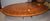 Large Burr Walnut Extending Oval Dining Table, 1950 For Sale - Image 6 of 12