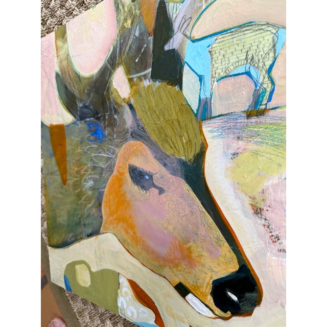 “A Good Neighbor” Black Tailed Deer Yellowstone by LWren Walraven For Sale - Image 4 of 10