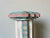 1980's Vintage Southwestern / Postmodern Geometric Pedestal by Austin Prod. For Sale - Image 4 of 13