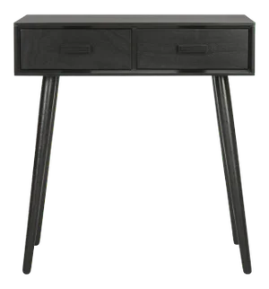 2 Drawer Console in Black
