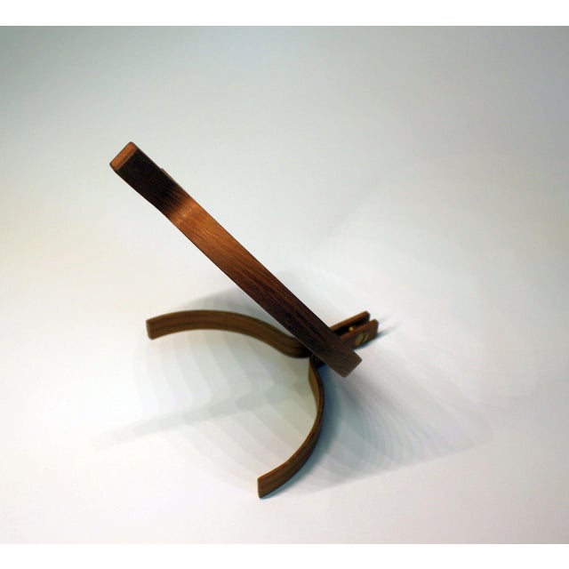 Wood Mirror in Teak by Bech & Starup for Den Permanent Copenhague, 1960s For Sale - Image 7 of 8