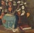 Oil on canvas realized in the early 20th Century. Hand signed "Werven". A richly atmospheric still life depicting a...