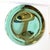 Green Sculptural Concave Mirror, 2020s For Sale - Image 3 of 9