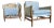 Pair of Modern Lounge Chairs by Brand Standard Furnishings For Sale