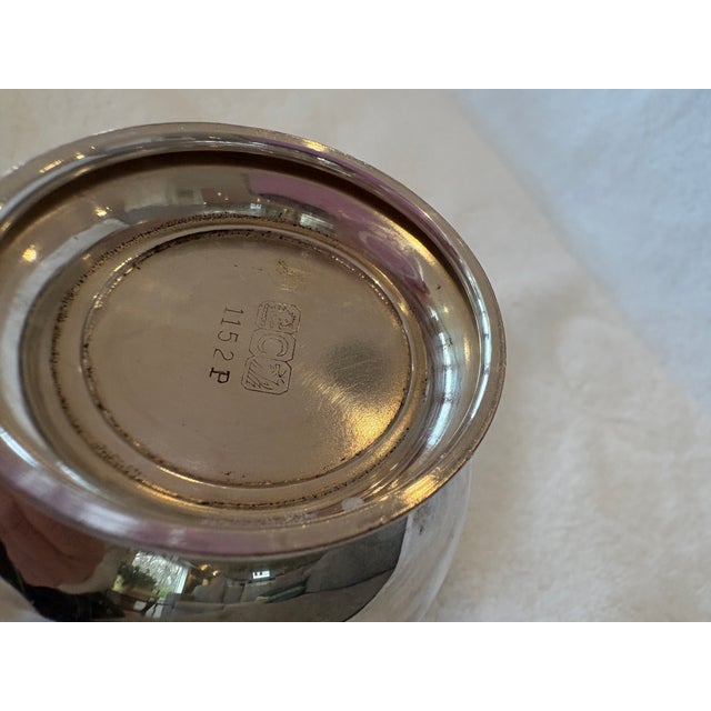 Metal Mid 20th Century American Classical Silver Plate Tea Set - Set of 3 For Sale - Image 7 of 10