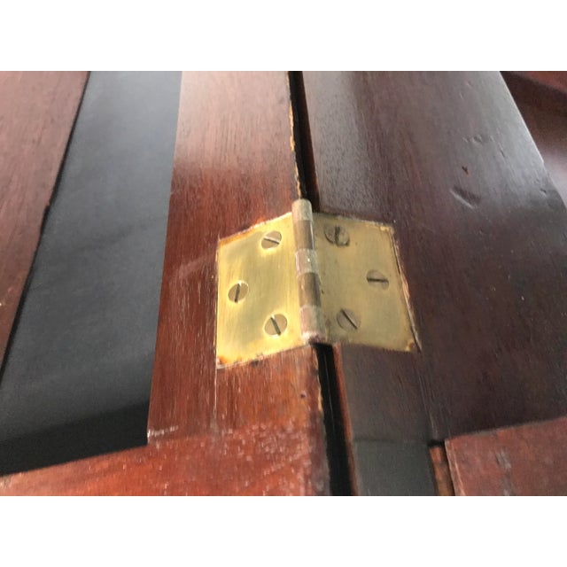 1930s Antique Bench Seat With Hidden Step Ladder | English Traditional Storage Bench For Sale - Image 10 of 12
