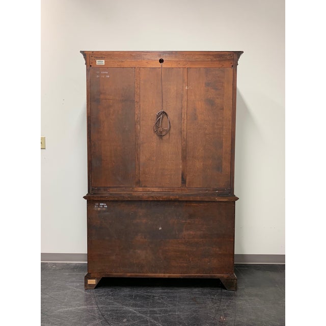Ethan Allen Georgian Court Solid Cherry China Display Cabinet