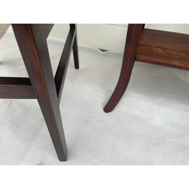 Modernist Scandinavian Table and Chairs, 1960s, Set of 3 For Sale - Image 12 of 14