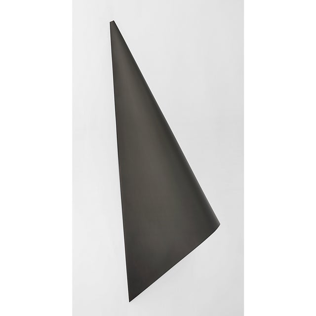 Visual Comfort Kelly Wearstler for Visual Comfort Signature Piel 20" Indoor/Outdoor Wall Wash in Bronze For Sale - Image 4 of 10