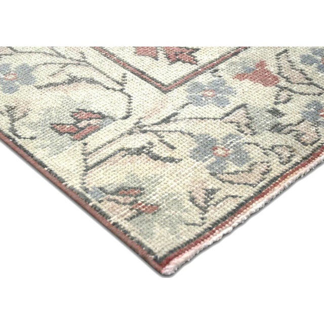 Illustration 1960s Turkish Oushak Rug For Sale - Image 3 of 7