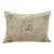 Mini Floral Decorative Beaded Pale Butter Yellow Silk Dupioni Pillow Cover For Sale