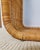 1960's French Rattan and Glass Shelf in the Manner of Louis Sognot For Sale - Image 14 of 17