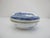 Japanese Japanese Shunga Secret Erotica Blue Porcelain Seal Paste or Trinket Jar With Lid For Sale - Image 3 of 10