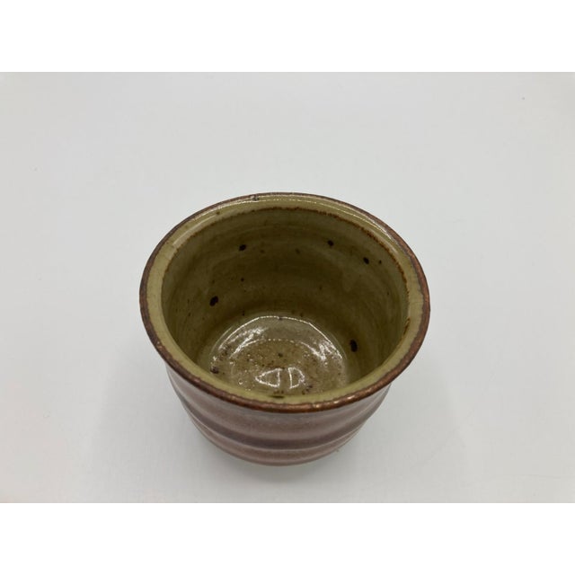 Vintage Studio Pottery Eric Norstad Yunomi Japanese Teacup For Sale - Image 4 of 6