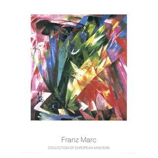 After Franz Marc, Birds, Print For Sale