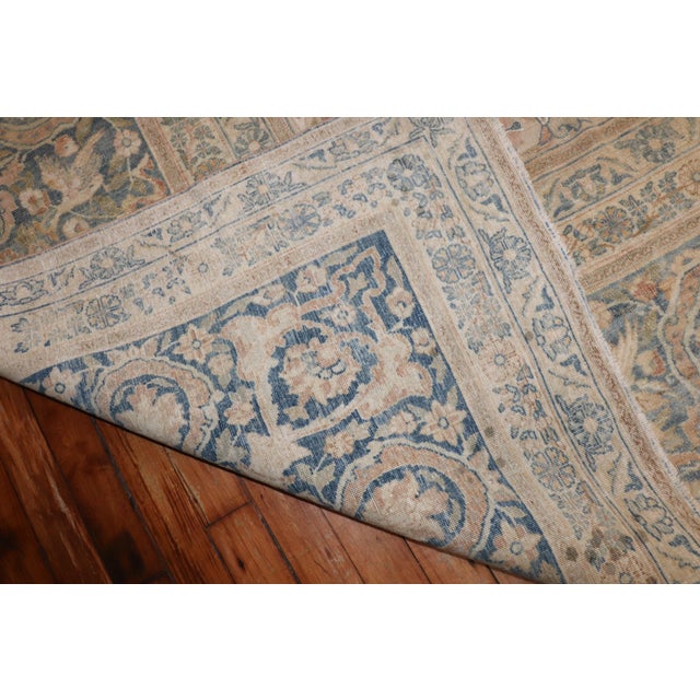 Oversize Antique Zabihi Collection Persian Kerman Carpet - 11'9" x 16'10" For Sale - Image 4 of 12