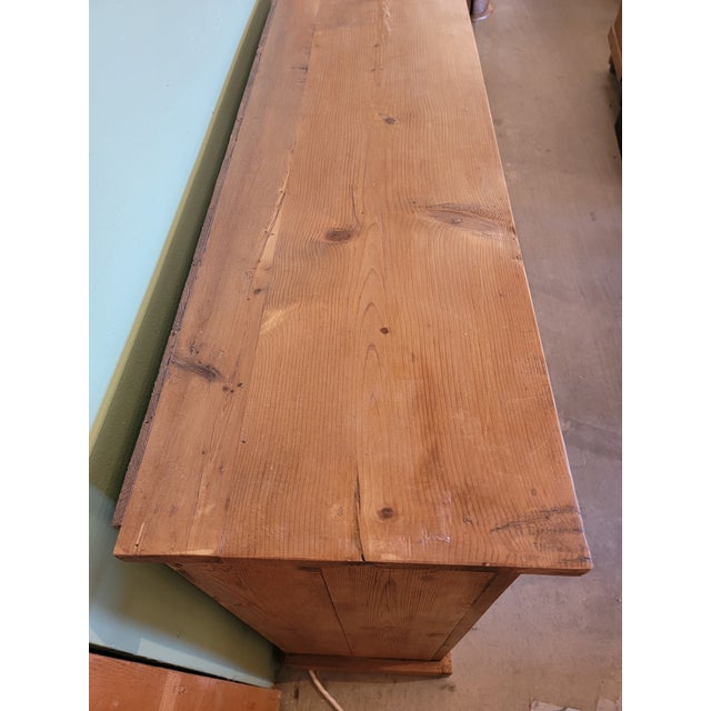 Antique Pine Bookcase - From England - Circa 1880 For Sale - Image 10 of 12