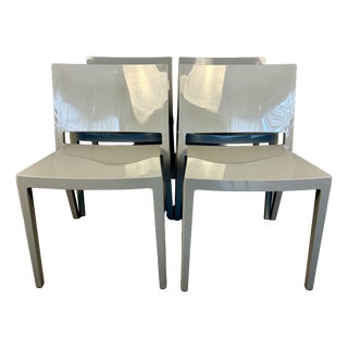 Vintage Lizz Chairs by Piero Lissoni for Kartell, Set of 4 For Sale