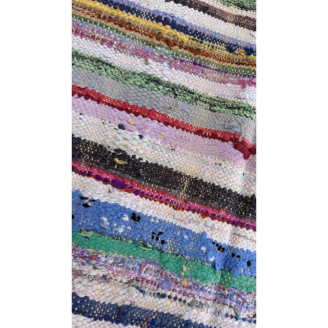 Grand Tapis Berbère Vintage Marocain Fait Main - Laine Authentique 5.5x9.5 Ft