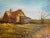 Impressionist Vintage 1970’s Palette Knife Landscape Oil Painting 8 X 10” For Sale - Image 3 of 5
