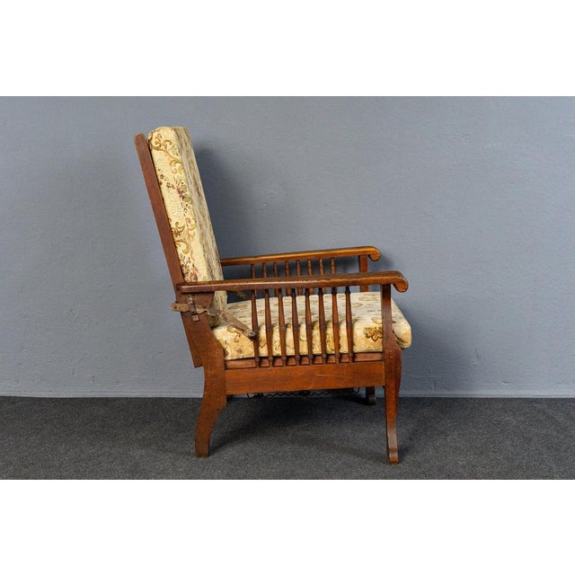 Wood Adjustable Lounge Chair in Oak For Sale - Image 7 of 18