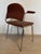 Maroon Vintage Terracotta Desk Chair from Kovona, Former Czechoslovakia, 1980s For Sale - Image 8 of 11