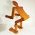 Modernist Wooden Figure Coat Rack, 1970s For Sale - Image 12 of 13