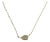 Radiant 14k Yellow Gold 0.73ct Pear Natural Diamond Bezeled Necklace For Sale