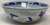 Traditional 19th C Canton Blue & White Export Centerpiece Bowl. For Sale - Image 3 of 6