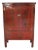 19th Century Chinese Red Gold Cabinet For Sale