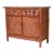 Carved Wood, Grasscloth, and Pen Shell Sideboard or Buffet For Sale