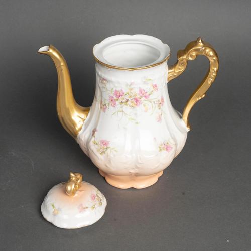 Antique Porcelain Tea Service from Limoges, 1900s For Sale - Image 3 of 9