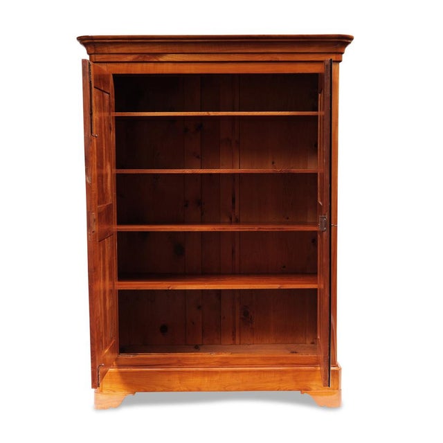 Biedermeier Hall Cupboard in Cherry For Sale - Image 4 of 8