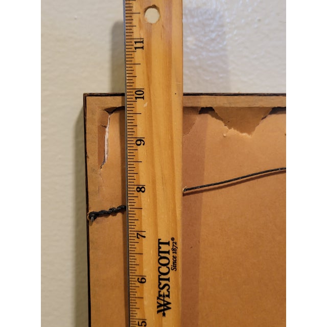 1970s Artist Signed Framed Art Limited Edition 3/50 For Sale - Image 11 of 11