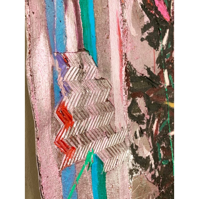 D. 1982 Terence La Noue Large Post Modern Painting Titled "Havasu Iv" For Sale - Image 10 of 13