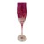 1990s Cartier Tulip Crystal Champagne Glass For Sale