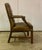 Antique Leather Gainsborough Armchair, 1900s For Sale - Image 4 of 10