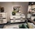 Contemporary Poesia 5-Piece Italian High Gloss Queen Bedroom Set With Led Bed For Sale - Image 3 of 9