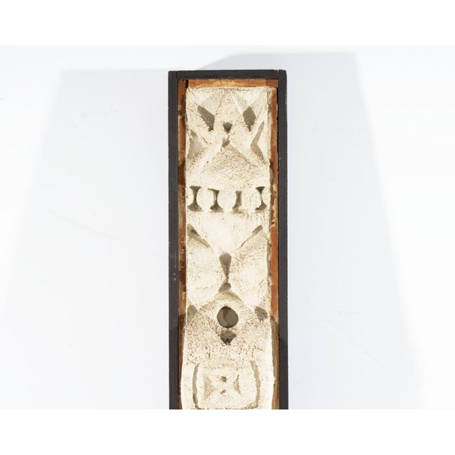 Sand Cast Resin Wall Sculpture by Blanche Albert For Sale - Image 4 of 6